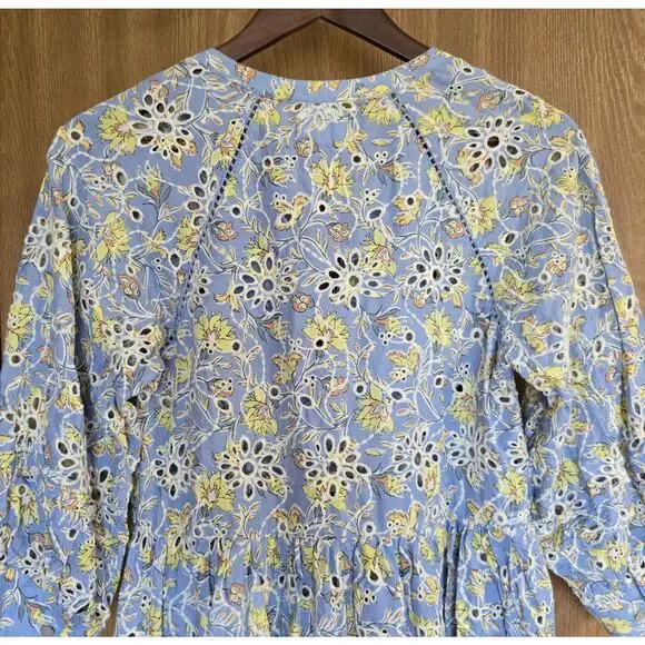 Anthropologie dRA Los Angeles Yara Eyelet Floral Dress - Picture 4 of 14